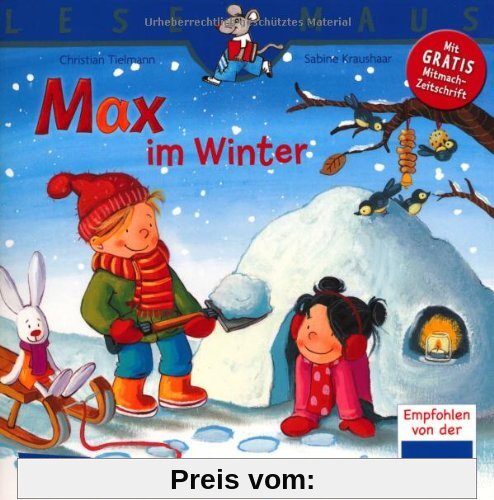 LESEMAUS, Band 63: Max im Winter